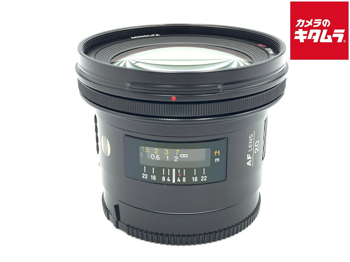 【中古】 【並品】 ミノルタ（MINOLTA）AF 20/2.8 旧 【交換レンズ】