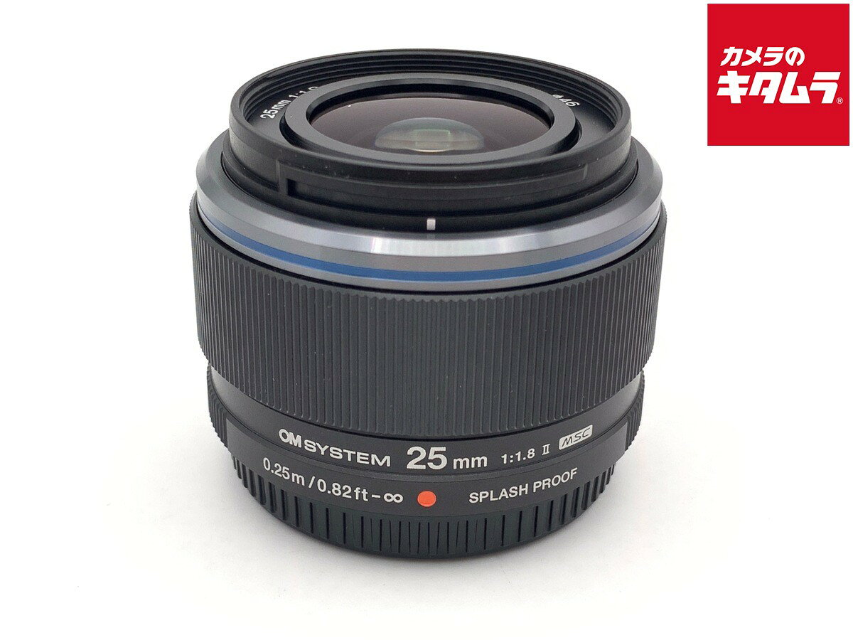 【中古】 【美品】 OM SYSTEM M.ZUIKO DIGITAL 25mm F1.8 II 【交換レンズ】 【6ヶ月保証】