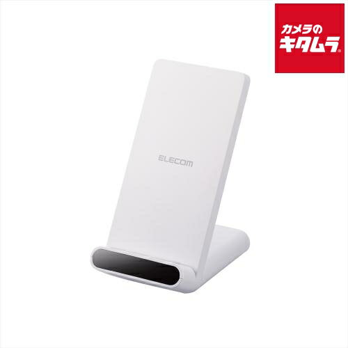 エレコム W-QS09WH Qi規格対応ワイヤレス充電器/5W/スタンドタイプ/2枚コイル/ホワイト エレコム W-QS09WH Qi規格対応ワイヤレス充電器/5W/スタンドタイプ/2枚コイル/ホワイト