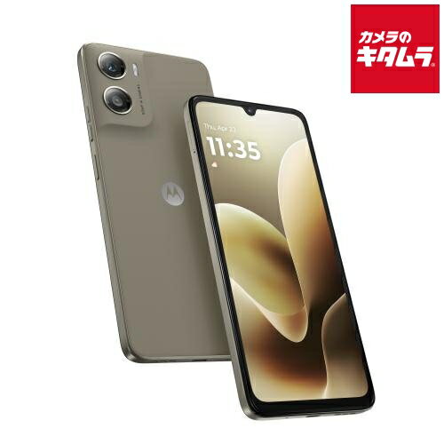 モトローラ Motorola 6.9インチ SIMフリースマートフォン moto g06 ローレルオ ...