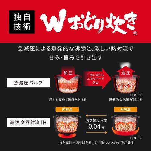 可変圧力IHジャー炊飯器 SR-X710D サムネイル2