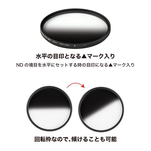 【ネコポス】 ケンコー ソフトグラデーション ハーフND8 82mm 《納期約2－3週間》