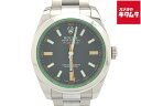 【中古】 【良品】 ロレックス(ROLEX) ミルガウス ブラック 116400GV ステンレス 【1年保証】