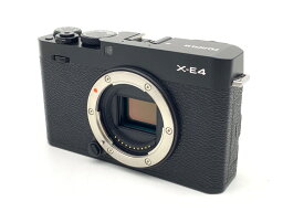 【中古】 【並品】 フジフイルム X-E4 ボディ ブラック 【ミラーレス一眼】 【6ヶ月保証】