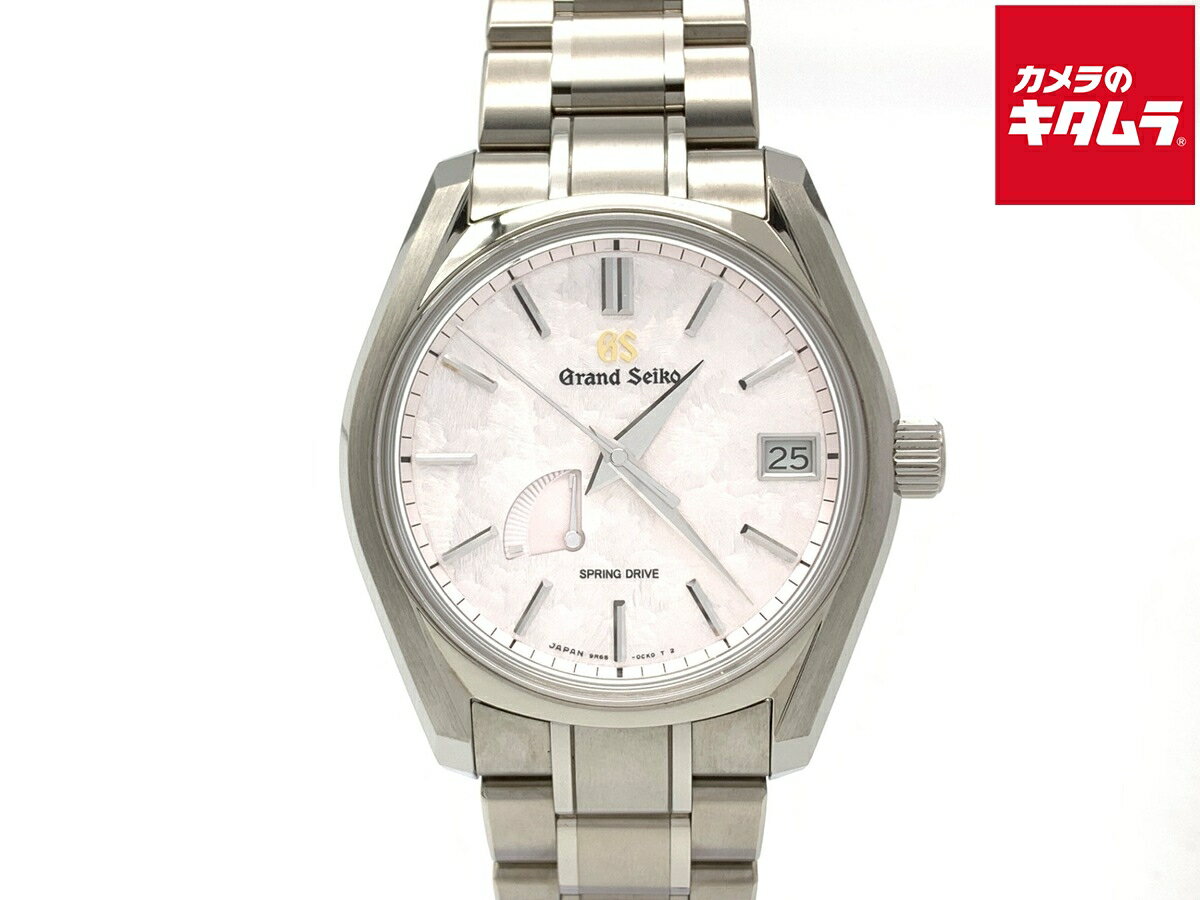 【中古】 【美品】 グランドセイコー スプリングドライブ SBGA443/9R65-0DG0 ピンク 花筏（はないかだ..