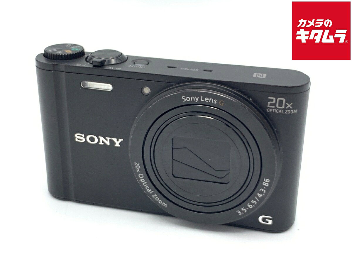 【中古】 【並品】 ソニー Cyber-shot DSC-WX350 B ブラック 【コンパクトデジタルカメラ】 【6ヶ月保証】