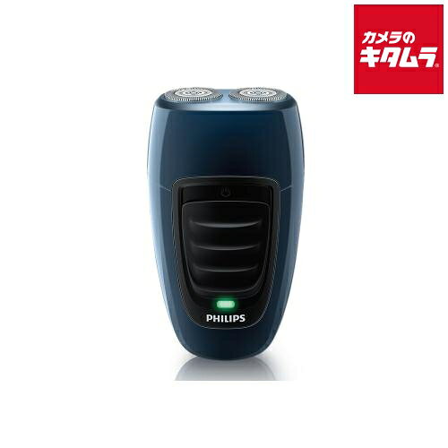 フィリップス 充電式コンパクトシェーバー 海外電圧対応(AC100-240V) ネイビー/BK ...