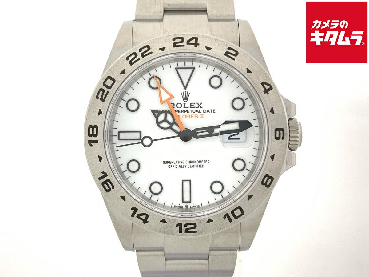 【中古】 【新品同様】 ロレックス(ROLEX) エクスプローラーII ホワイト 226570 ステンレス 【1年保証】