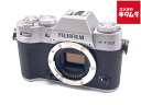 【中古】 【良品】 フジフイルム X-T50 ボディ シルバー 【ミラーレス一眼】 【6ヶ月保証】