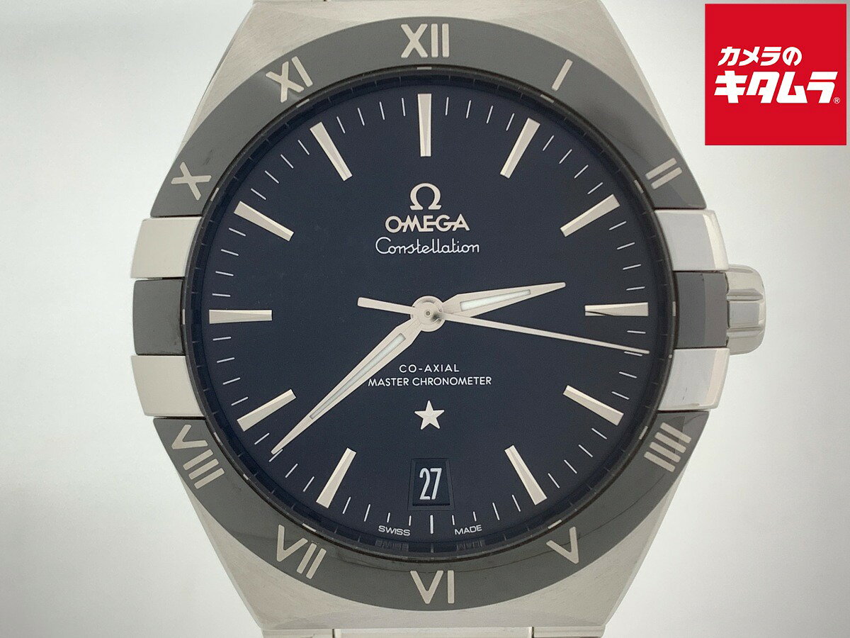 【中古】 【美品】 オメガ(OMEGA) コンステレーション ブラック 131.30.41.21.01.001 ステンレススティール 【1年保証】
