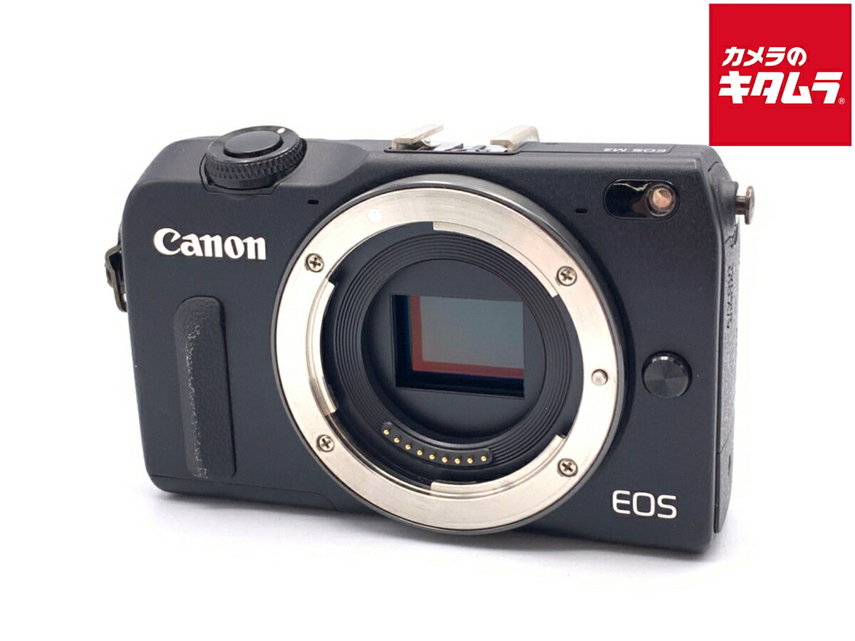 【中古】 【並品】 キヤノン EOS M2 ボディ ブラック 【ミラーレス一眼】