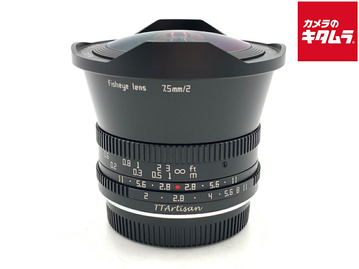 【中古】 【良品】 銘匠光学 TTArtisan 7.5mm f/2 C Fisheye マイクロフォーサーズ用 【交換レンズ】