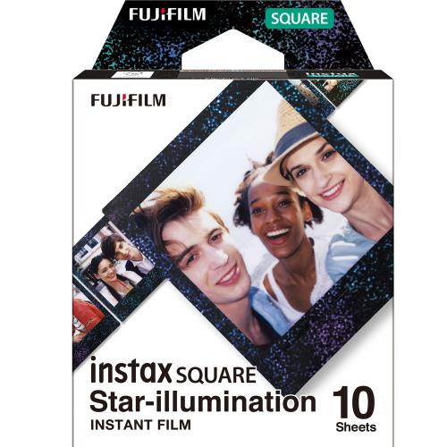 フジフイルム インスタントカラーフィルム instax SQUARE スターイルミネーション 10枚入 《納期未定》