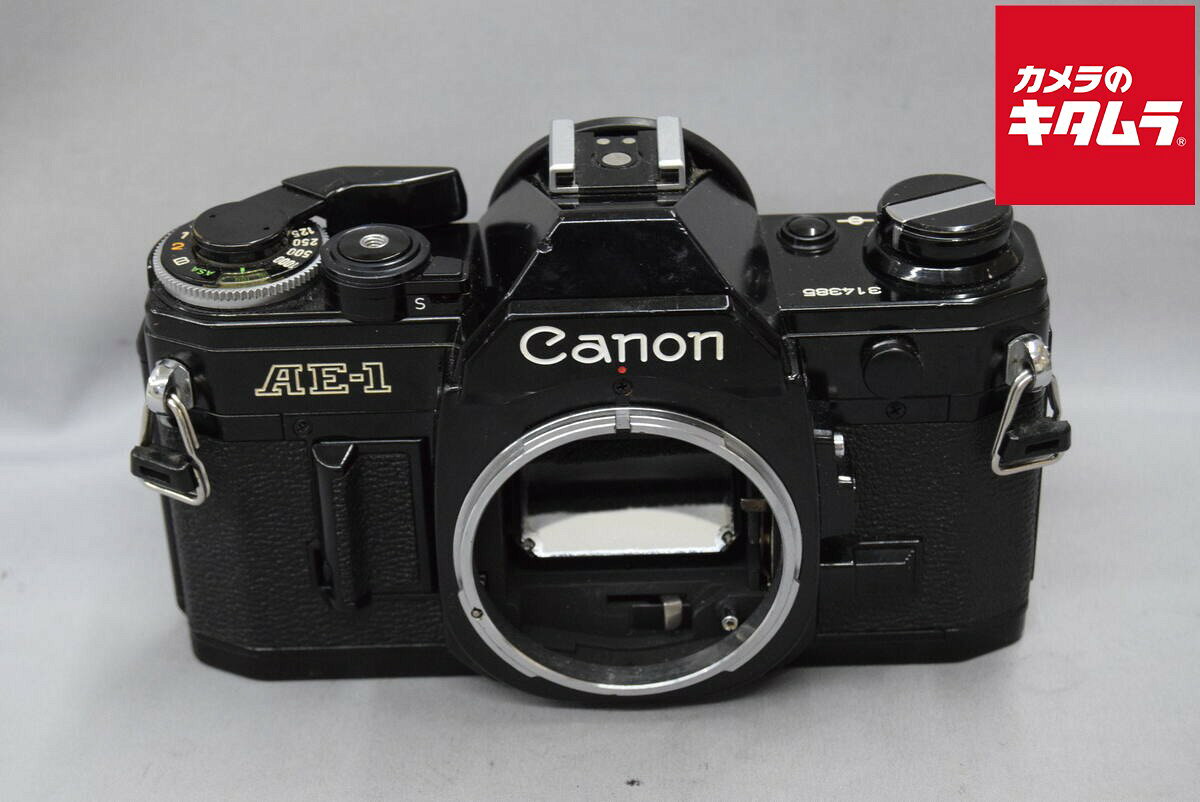 【中古】 【難あり品】 キヤノン AE-1 ボディ ブラック 【フィルムカメラ】