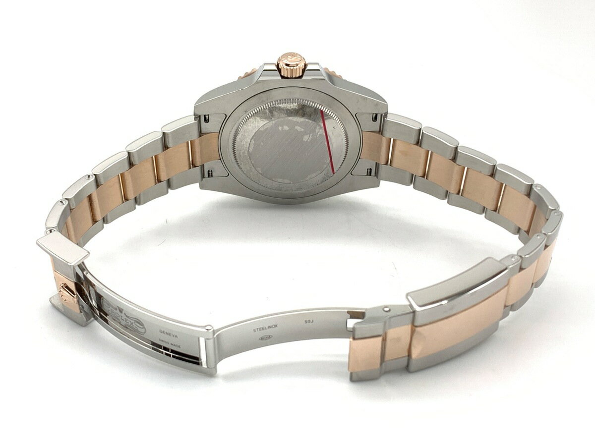 【中古】 【美品】 ロレックス(ROLEX) GMTマスターII ブラック 126711CHNR ステンレス/ローズゴールド OB ブラック/ブルーベゼル 【1年保証】