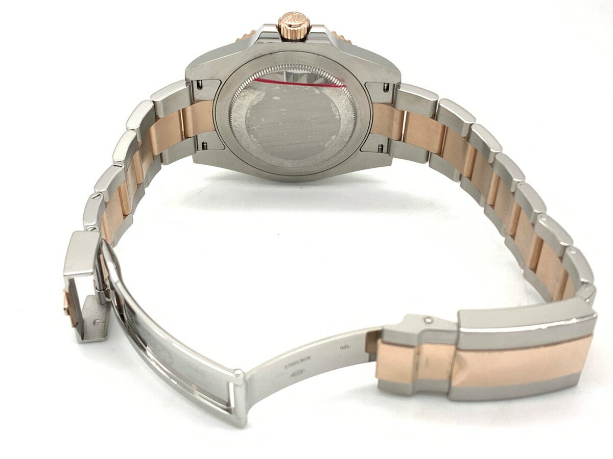 【中古】 【新品同様】 ロレックス(ROLEX) GMTマスターII ブラック 126711CHNR ステンレス/ローズゴールド OB ブラック/ブルーベゼル 【1年保証】