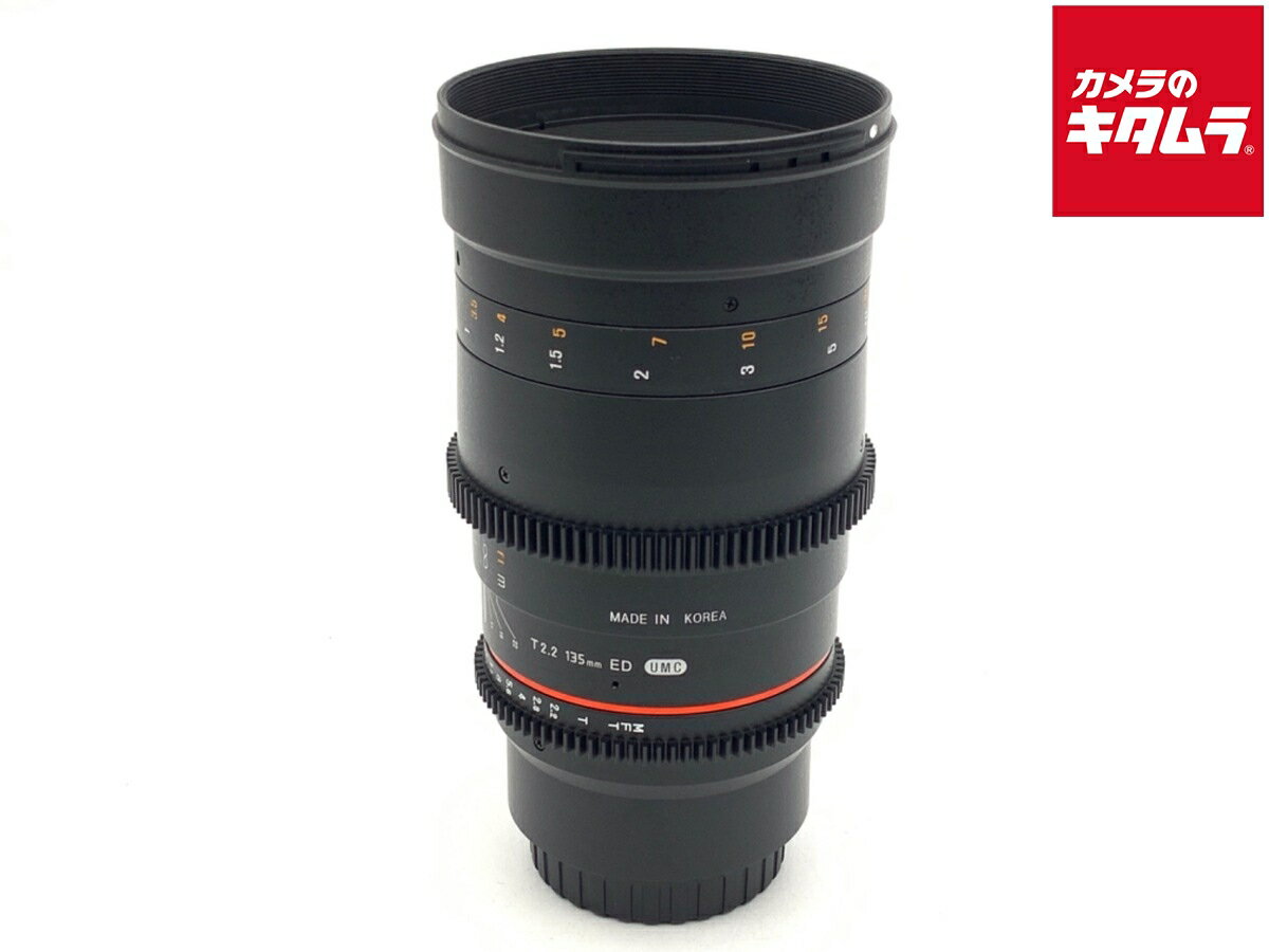【中古】 【良品】 サムヤン 135/T2.2 マイクロフォーサーズ用 VDSLR ED UMC 【交換レンズ】