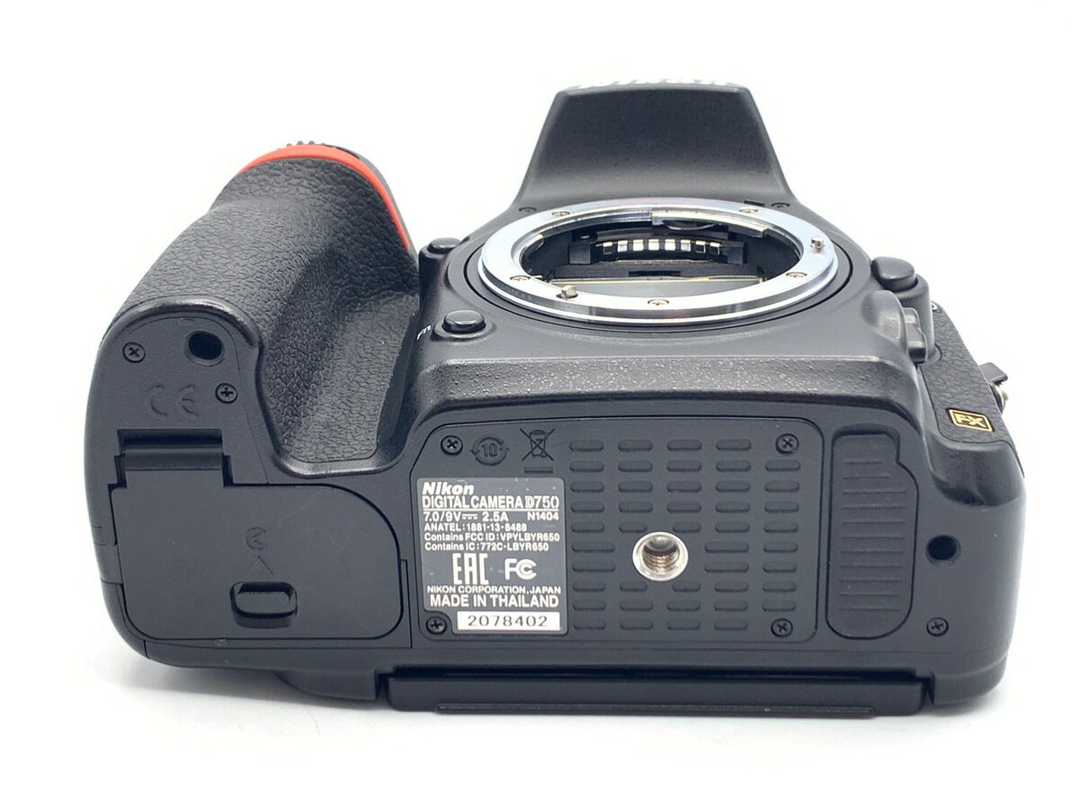 【中古】 【並品】 ニコン D750 ボディ 【デジタル一眼レフ】 【6ヶ月保証】