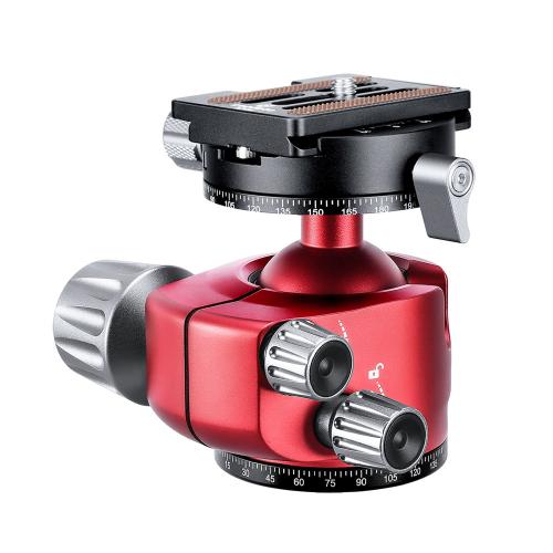 レオフォト LH-40R（RD） 自由雲台 レッド