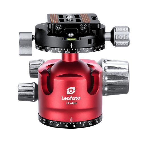 レオフォト LH-40R（RD） 自由雲台 レッド