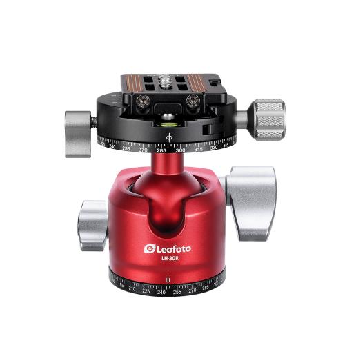 レオフォト LH-30R（RD） 自由雲台 レッド