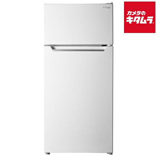 A-stage RF04A-112WT 2ドア 冷凍庫 冷蔵庫 112L 直冷式 ホワイト