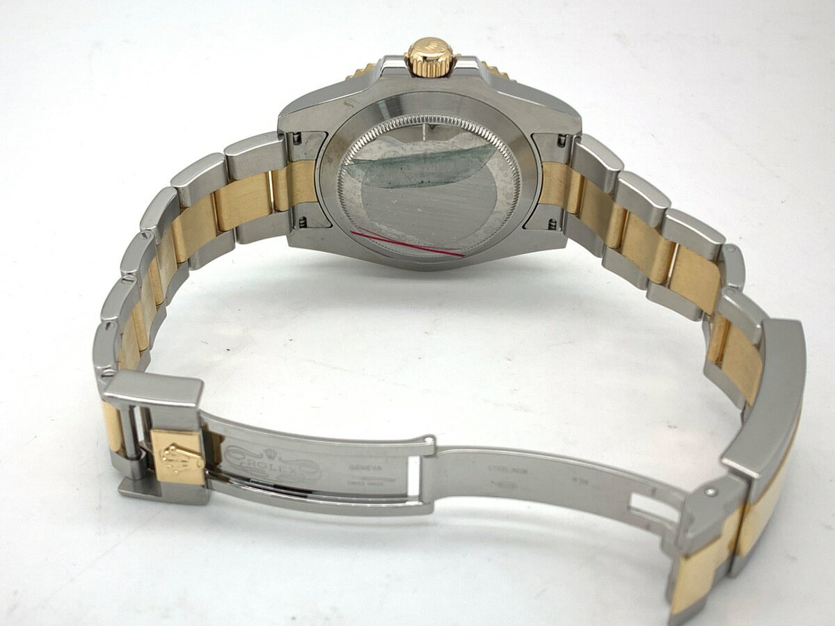 【中古】 【美品】 ロレックス(ROLEX) サブマリーナー デイト ブルー 116613LB ステンレス/イエローゴールド 【1年保証】