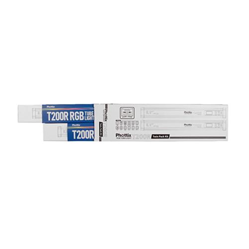 Phottix T200R RGB Tube Light Twin Kit Set