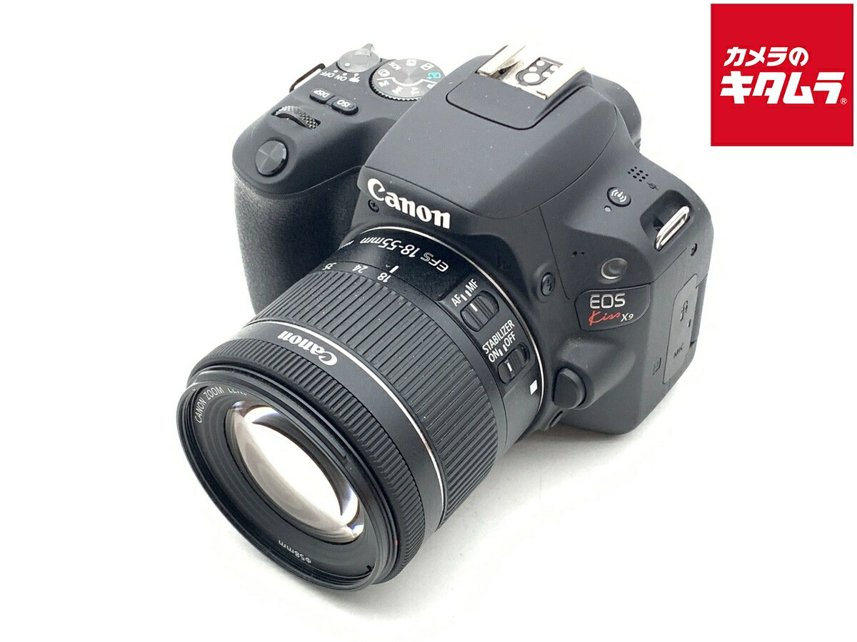 【中古】 【良品】 キヤノン デジタル一眼レフ EOS Kiss X9 EF-S18-55 IS STM レン...