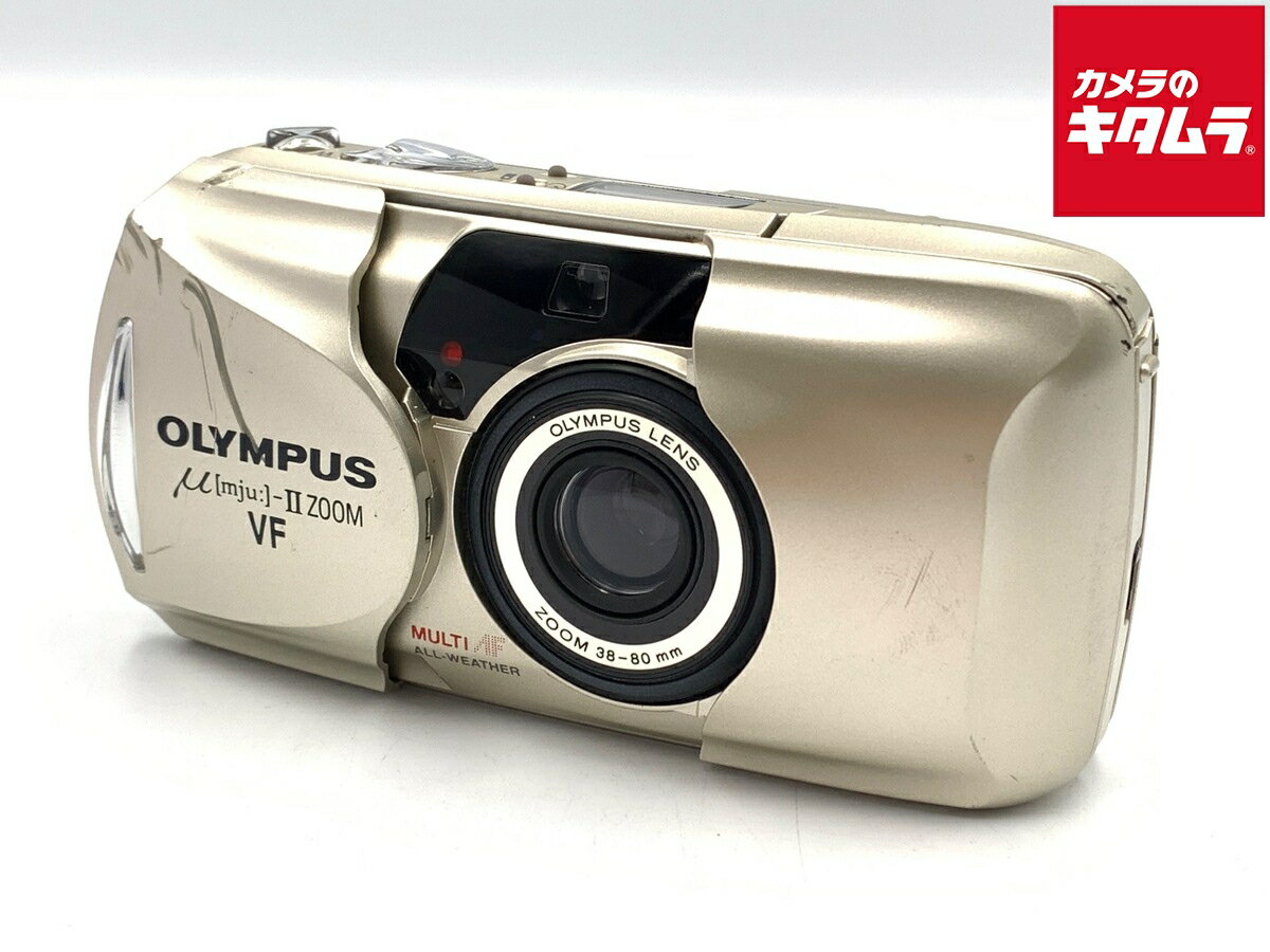 【中古】 【並品】 オリンパス μ-II ZOOM VF （ミューIIズームVF / μ[mju:]-II ZOOM V） 【フィルムカ..