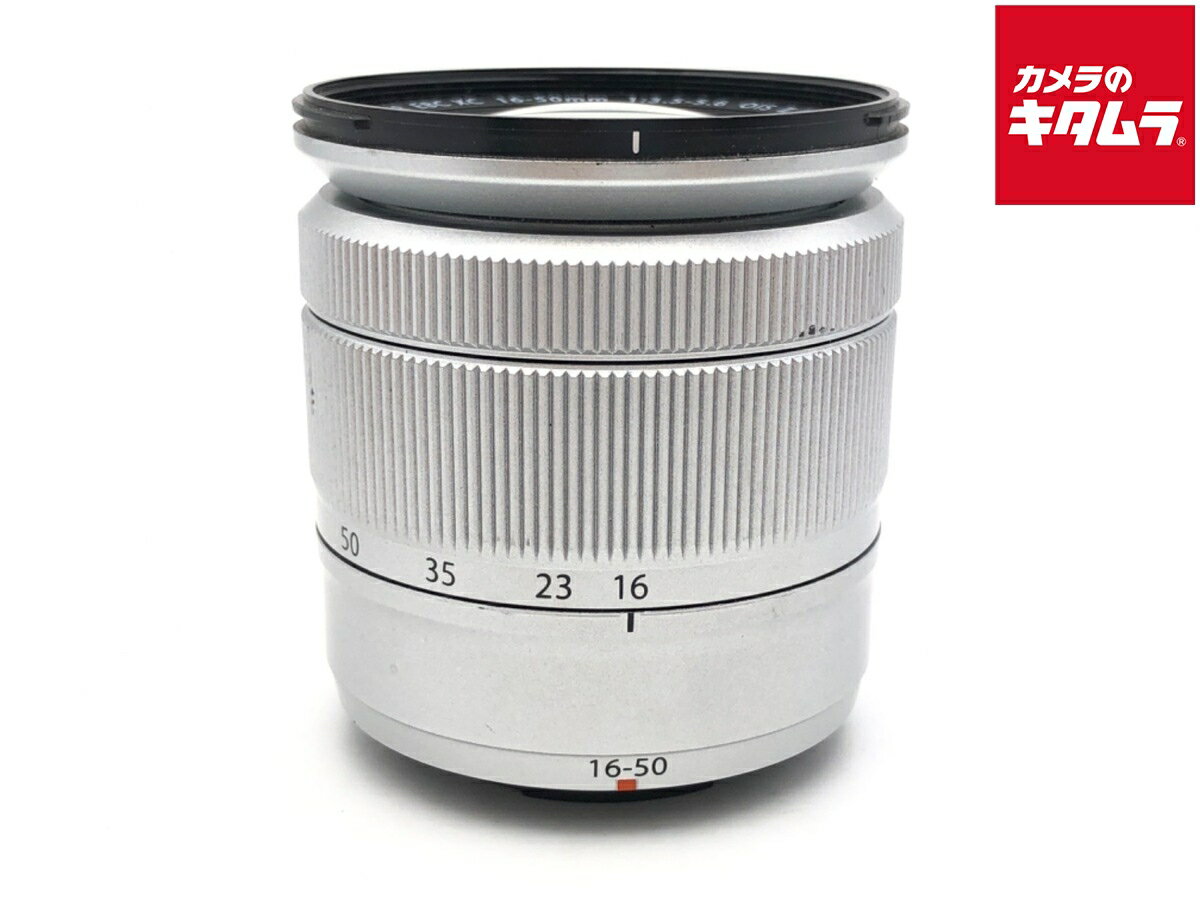 富士FILM - 【中古】 【並品】 フジフイルム XC16-50mm F3.5-5.6 OIS II シルバー 【交換レンズ】 【6ヶ月保証】