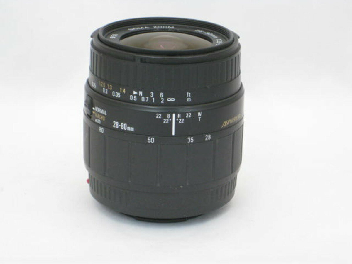 【中古】 【難あり品】 シグマ AF 28-80/3.5-5.6 MZM ASPH ミノルタ 【交換レンズ】