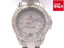 【中古】 【良品】 ロレックス(ROLEX) ヨットマスター ロレジウム シルバー 169622 ステンレス/プラチナ 【1年保証】