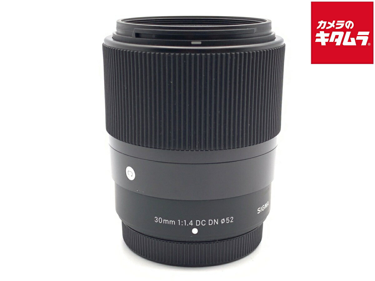 【中古】 【良品】 シグマ 30mm F1.4 DC DN Contemporary フジフイルムX用 【交換レンズ】 【6ヶ月保証】