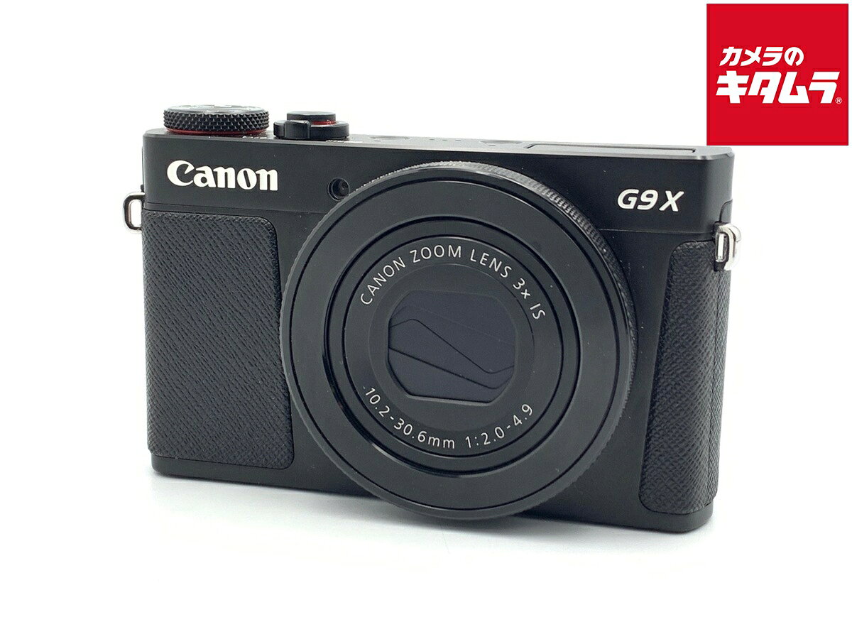 【中古】 【美品】 キヤノン PowerShot G9X MarkII ブラック 【コンパクトデジタルカメラ】 【6ヶ月保証】
