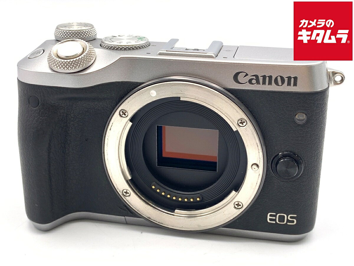 楽天市場】canon ミラーレス一眼カメラ eos m6 ボディ(シルバー)の通販