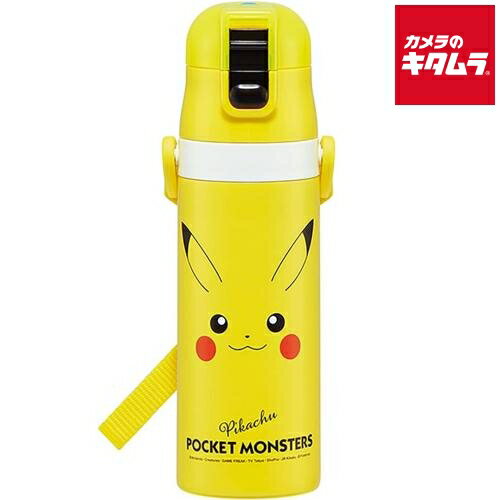 スケーター 超軽量ダイレクトステンレスボトル SDC4 ピカチュウ フェイス 23 470ml 《納期約2週間》