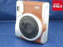 【中古】 【美品】 フジフイルム インスタントカメラ instax mini 90 「チェキ」 ネオクラシック ブラウン 【フィルムカメラ】 【6ヶ月保証】
