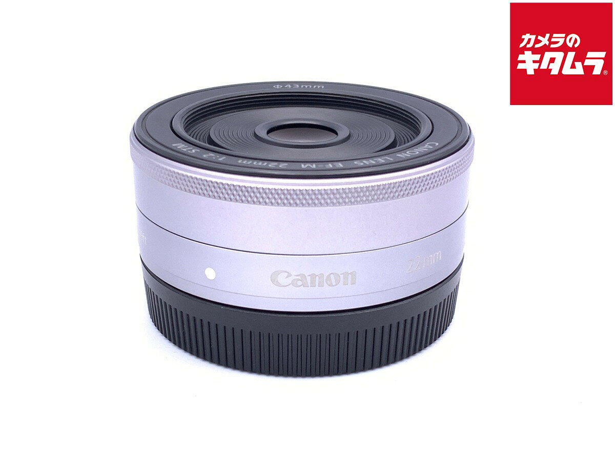 楽天市場】キヤノン パンケーキレンズ ef－m22mm f2 stm シルバーの通販