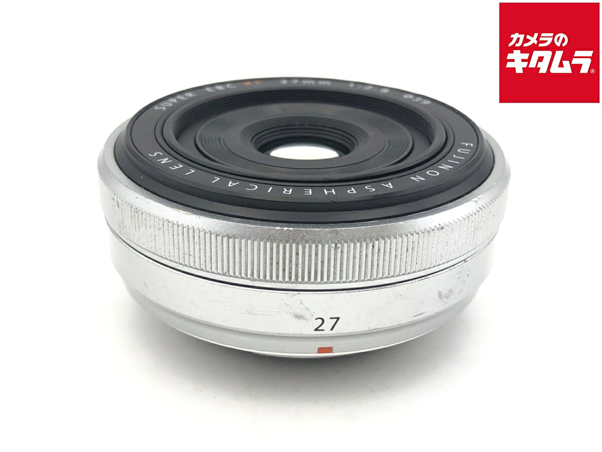 Rakuten - 【中古】 【良品】 フジフイルム XF27mm F2.8 シルバー 【交換レンズ】 【6ヶ月保証】