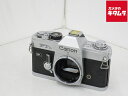 【中古】 【難あり品】 キヤノン FTb ボディー シルバー 【フィルムカメラ】