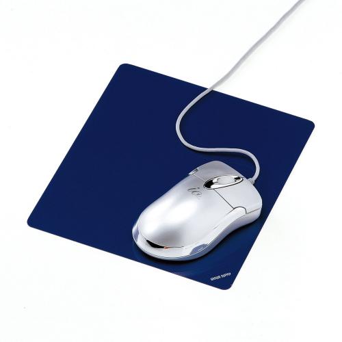サンワサプライ マウスパッド Sサイズ MPD-EC25S-BL ブルー