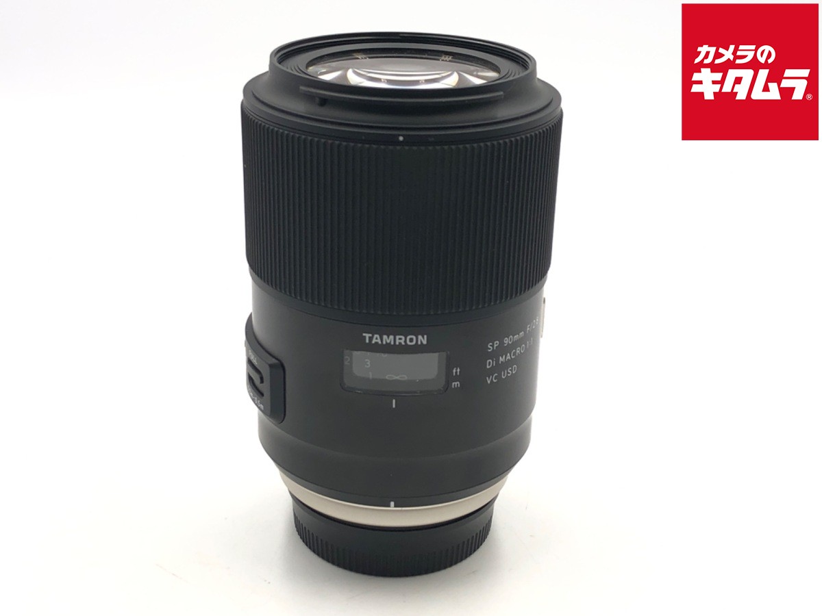楽天市場】tamron sp 90mm f2.8 di macro 1:1 vc usd キヤノン用 f004e