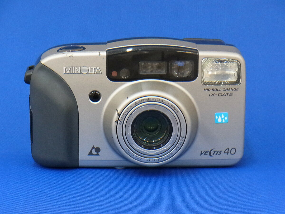 【中古】 【並品】 ミノルタ（MINOLTA）VECTIS 40 チタンカラー 【フィルムカメラ】