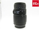 【中古】 【難あり品】 シグマ AF 70-300mm F4-5.6 DL マクロ キヤノン用 【交換レンズ】(2)