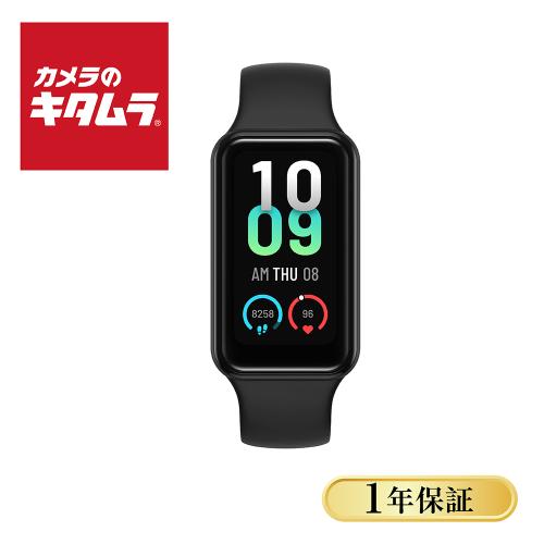 アマズフィット スマートウォッチ AMAZFIT スマートウォッチBand7 SP170049-C01 ブラック 【正規品】