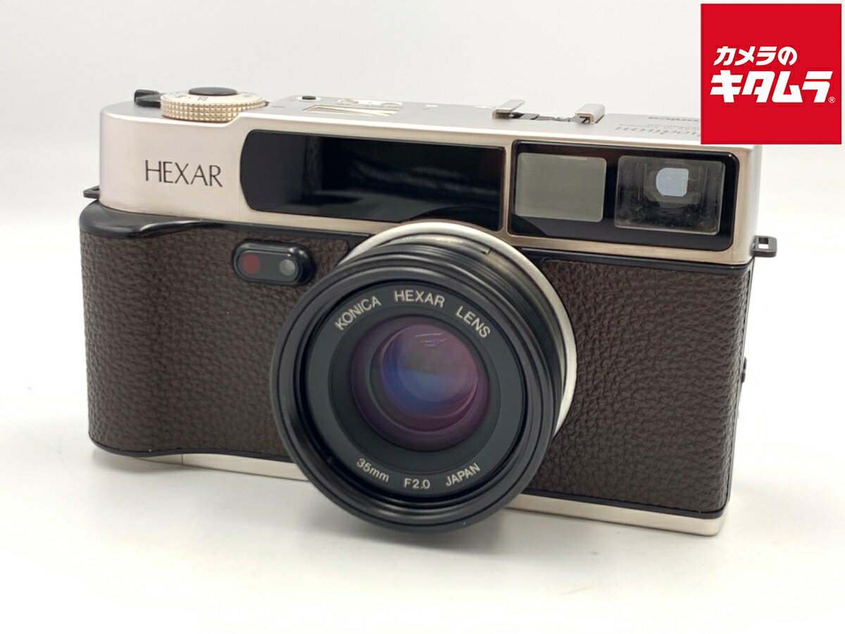 【中古】 【良品】 コニカ HEXAR（ロジウム） 【フィルムカメラ】