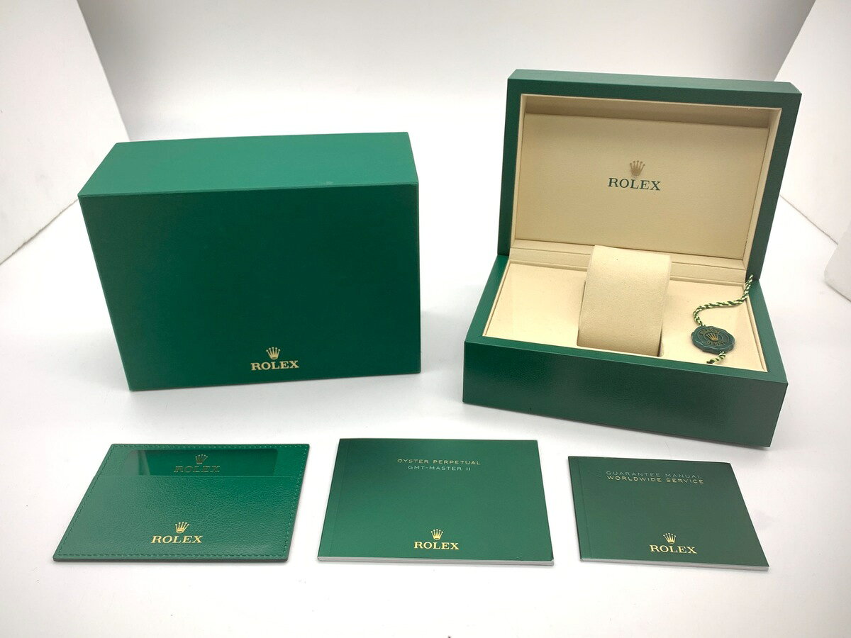 【中古】 【新品同様】 ロレックス(ROLEX) GMTマスターII ブラック 126711CHNR ステンレス/ローズゴールド OB ブラック/ブルーベゼル 【1年保証】