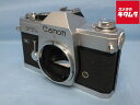 【中古】 【難あり品】 キヤノン FTb ボディー シルバー 【フィルムカメラ】