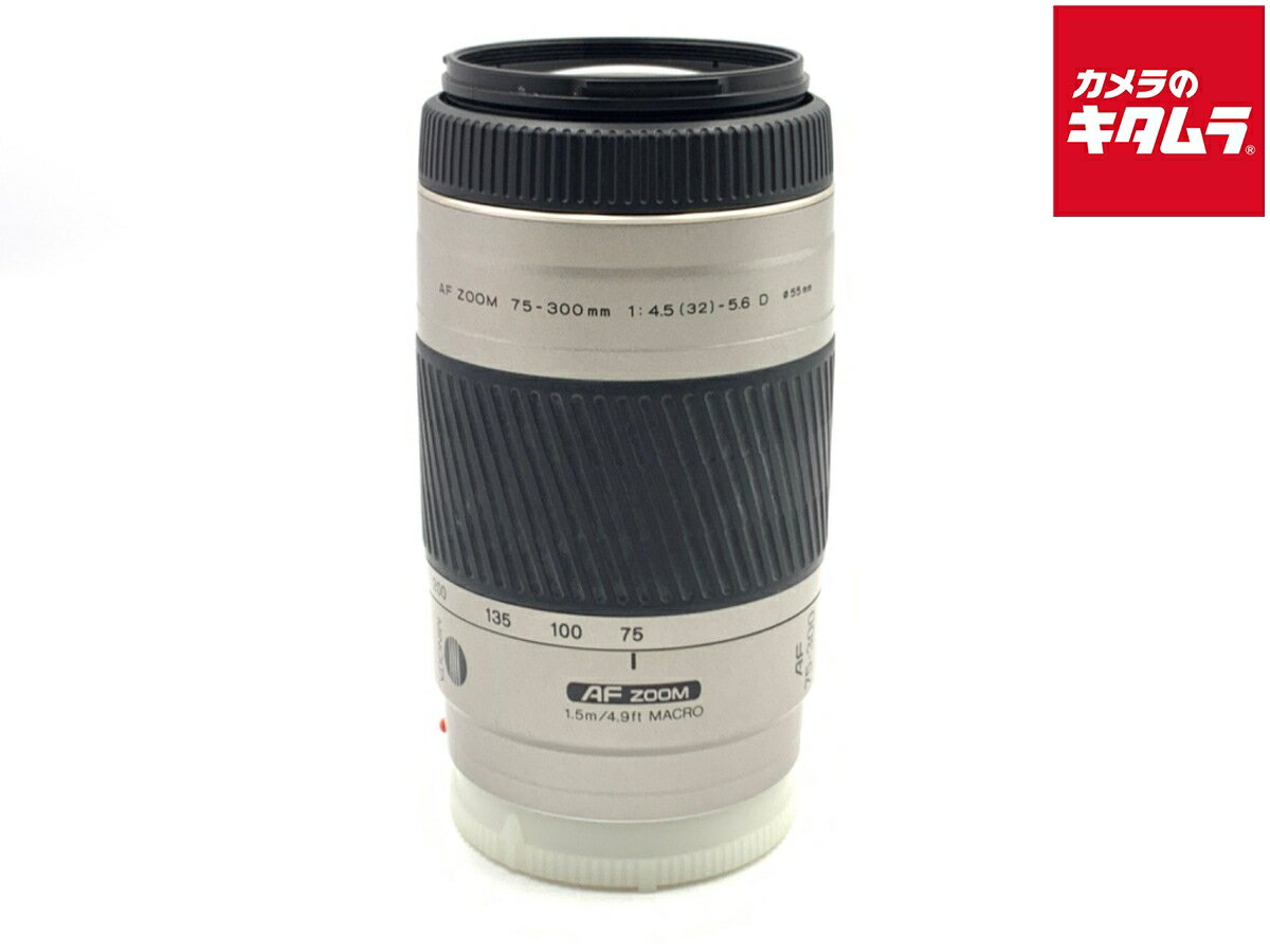 【中古】 【並品】 ミノルタ（MINOLTA）AF 75-300/4.5-5.6(D) シルバー 【交換レンズ】